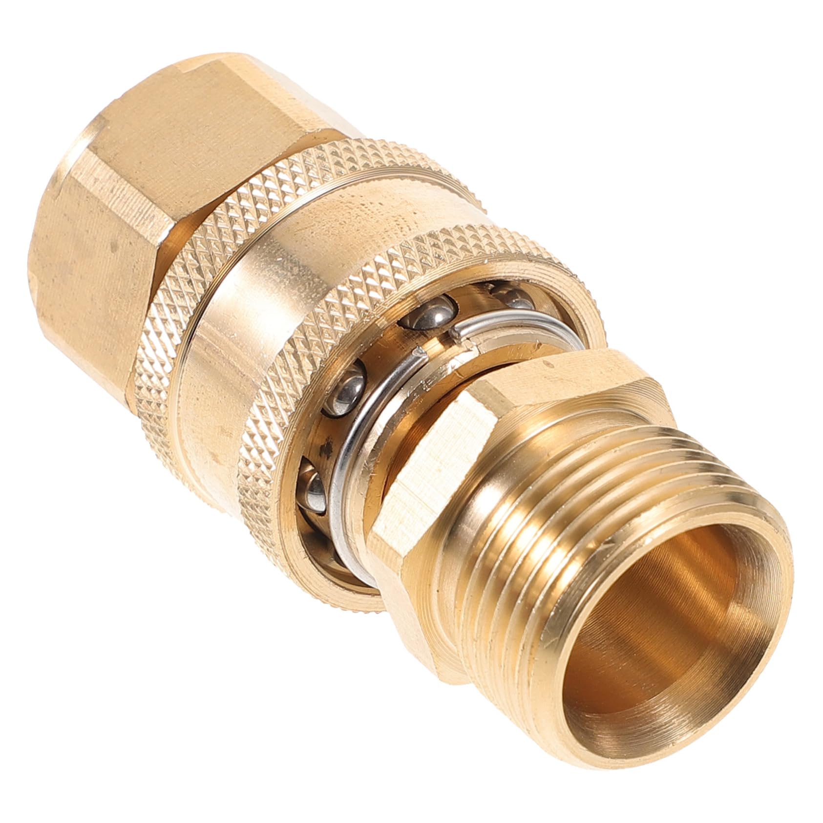 Ciieeo 5paia Raccordo Rapido per Tubo da Giardino Connettore per Idropulitrice Installazione Facile e Sicura per Irrigazione e Lavaggio Auto