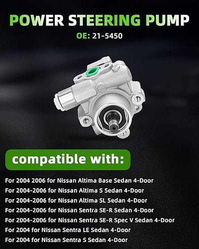 Miniatura 118 de SCITOO Bomba de dirección asistida compatible para 2005 para Saab 9-2X 2.0L, 2006 para Saab 9-2X 2.5L, 2004-2005 para Subaru Impreza 2.0L, 21-5396