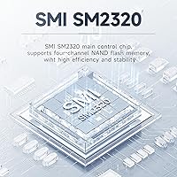 Vista 8 de fanxiang SSD externo de 2 TB portátil, hasta 2000 MB/s, unidad externa de estado sólido USB C, disco duro externo, USB 3.2 Gen2* 2 Type-C SSD