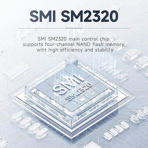 Miniatura 8 de fanxiang SSD externo de 2 TB portátil, hasta 2000 MBs, unidad externa de estado sólido USB C, disco duro externo, USB 3.2 Gen2* 2 Type-C SSD para