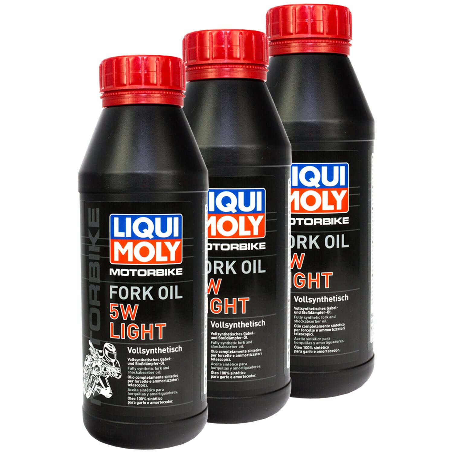 Gabelöl Gabel Öl LIQUI MOLY Motorbike 5W light 3 X 500 ml