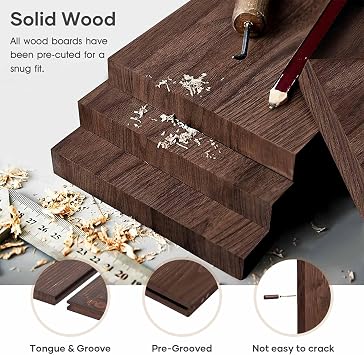 36x84 inch (Double 1884 inch Door) Sliding Barn Wood Door Slab with 6.6ft Hardware Kit and Handle, Coffee, K Shape, Simple DIY Assembly