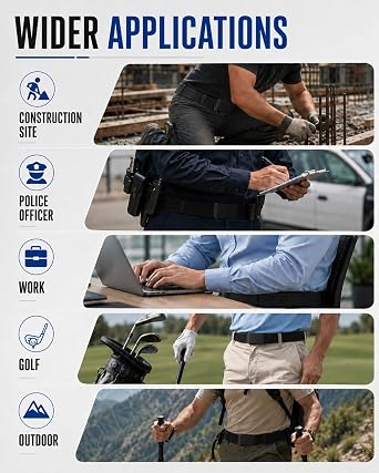 Mens Belt, 1.25 Inch Tactical Belts for Men Women