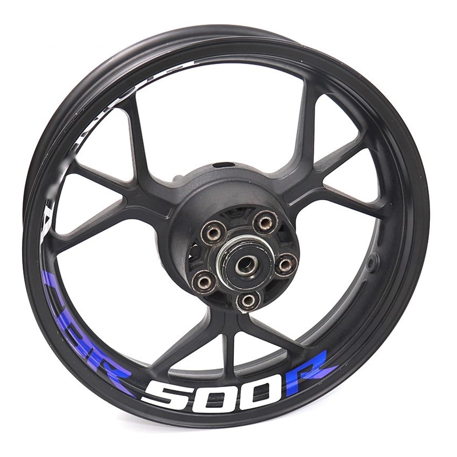 Sjhyll 6 Motorcycle Wheel Sticker For Cbr500r For Cbr 500R Motorcycle Decal Decorative Stripe(6)