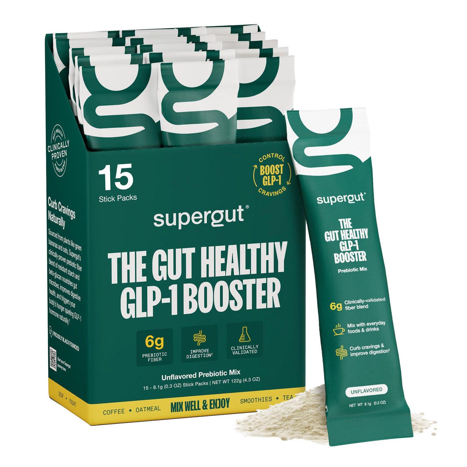 Gut ๐๐๐๐ฅ๐ญ๐ก๐ฒ-GLP-1 ๐๐จ๐จ๐ฌ๐ญ๐๐ซ-High Fiber-GLP-1 ๐๐ฎ๐ฉ๐ฉ๐ฅ๐๐ฆ๐๐ง๐ญ-๐๐จ๐ฐ๐๐๐ซ for-Women & Men-Sugar-Free Drink-Mix for Gut ๐๐๐๐ฅ๐ญ๐ก-(15 ๐๐๐ซ๐ฏ๐ข๐ง๐ ๐ฌ)