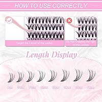 Vista 45 de Eyelash Extension Kit Lash Bond and Seal Lash Clusters with Eyelash Tweezer Lash Glue for Individual Lashes Lash Applicator Tool for DIY Lash