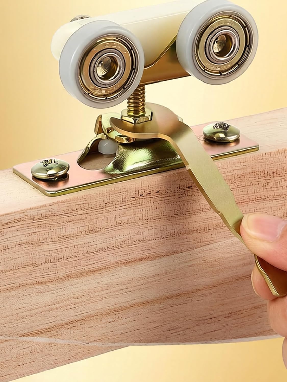 Pivot Pocket Door Wrench Angled, Bi-Fold Door Adjustment Tool, Hardware Repair Wrench for Home Door Repair and Installation