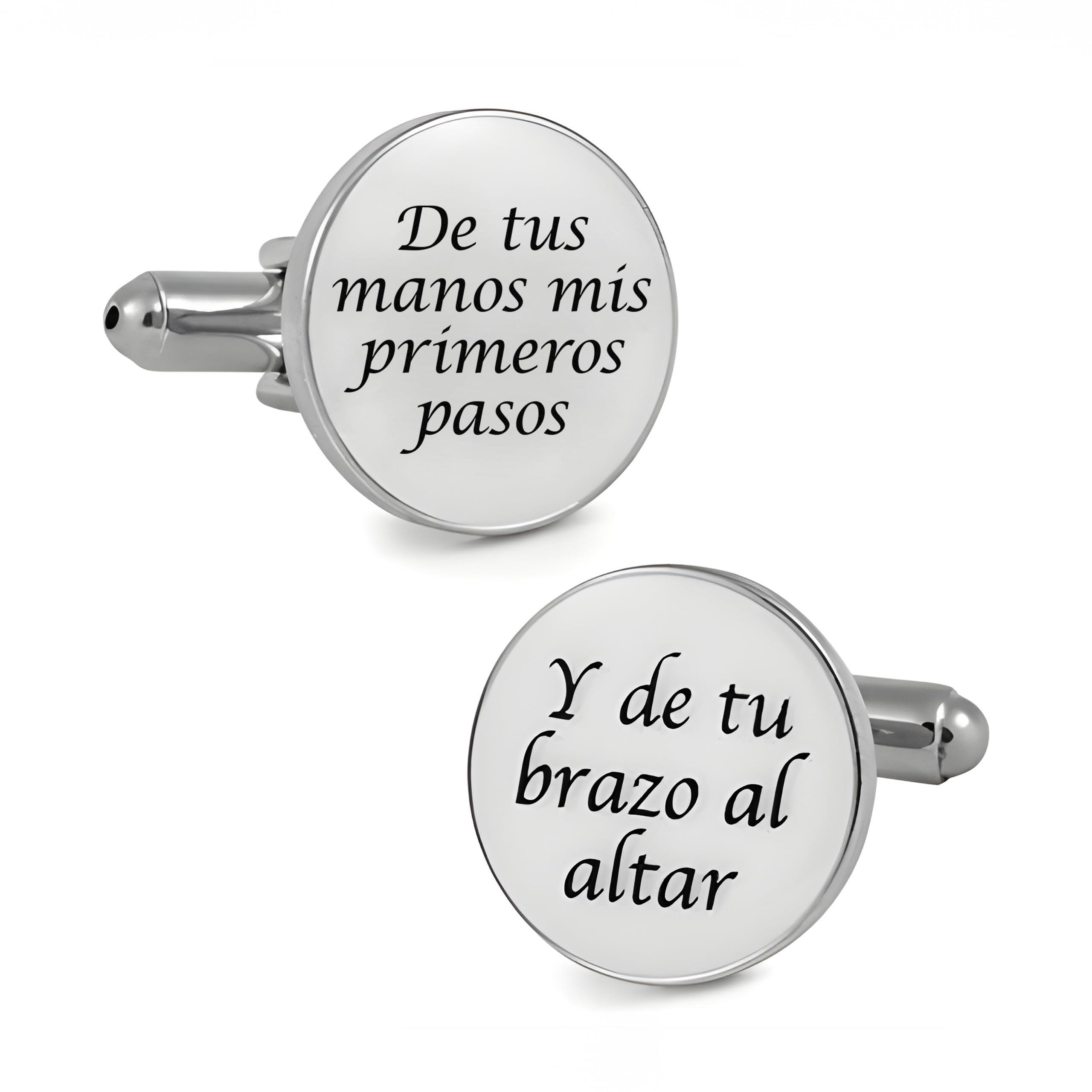 Gemelolandia | Gemelos para boda Regalo para el Padrino Cubrebotones Gemelos Originales Para Camisas | Para Hombres y Niños | Regalos Para Bodas, Comuniones, Bautizos y Otros Eventos