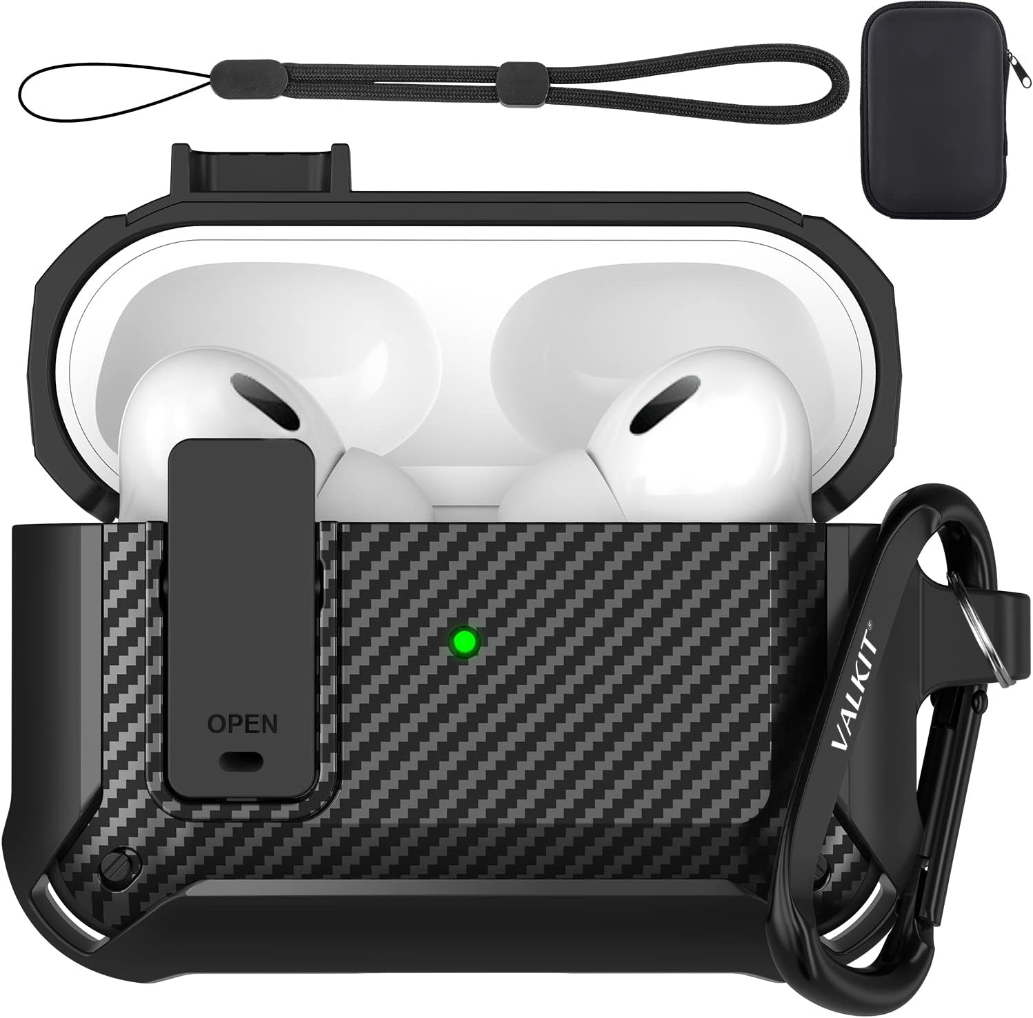 Valkit Compatible Airpods Pro 2nd/1st Generation Case Cover
