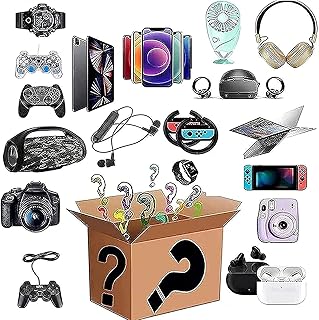 Mystery Box - Prezenty Skrzynki likwidacyjne Zwrot palety na sprzedaż Nieodebrane pakiety Butk Niespodzianka Niespodzianka Mały Elektroniczny Overstock Paleta Prezen