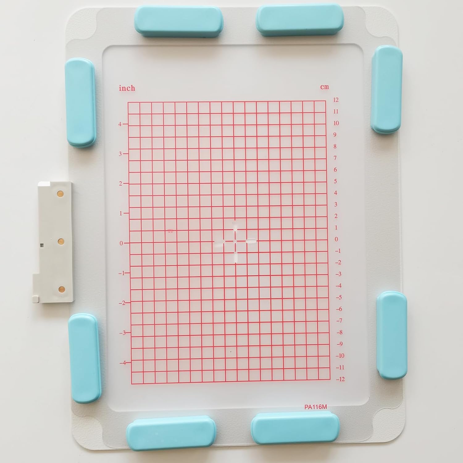 YICBOR Magnetic Metal Embroidery Hoop 10.25" x 8'' #PA116M #4131165-01 for Husqvarna Viking Sewing Machine