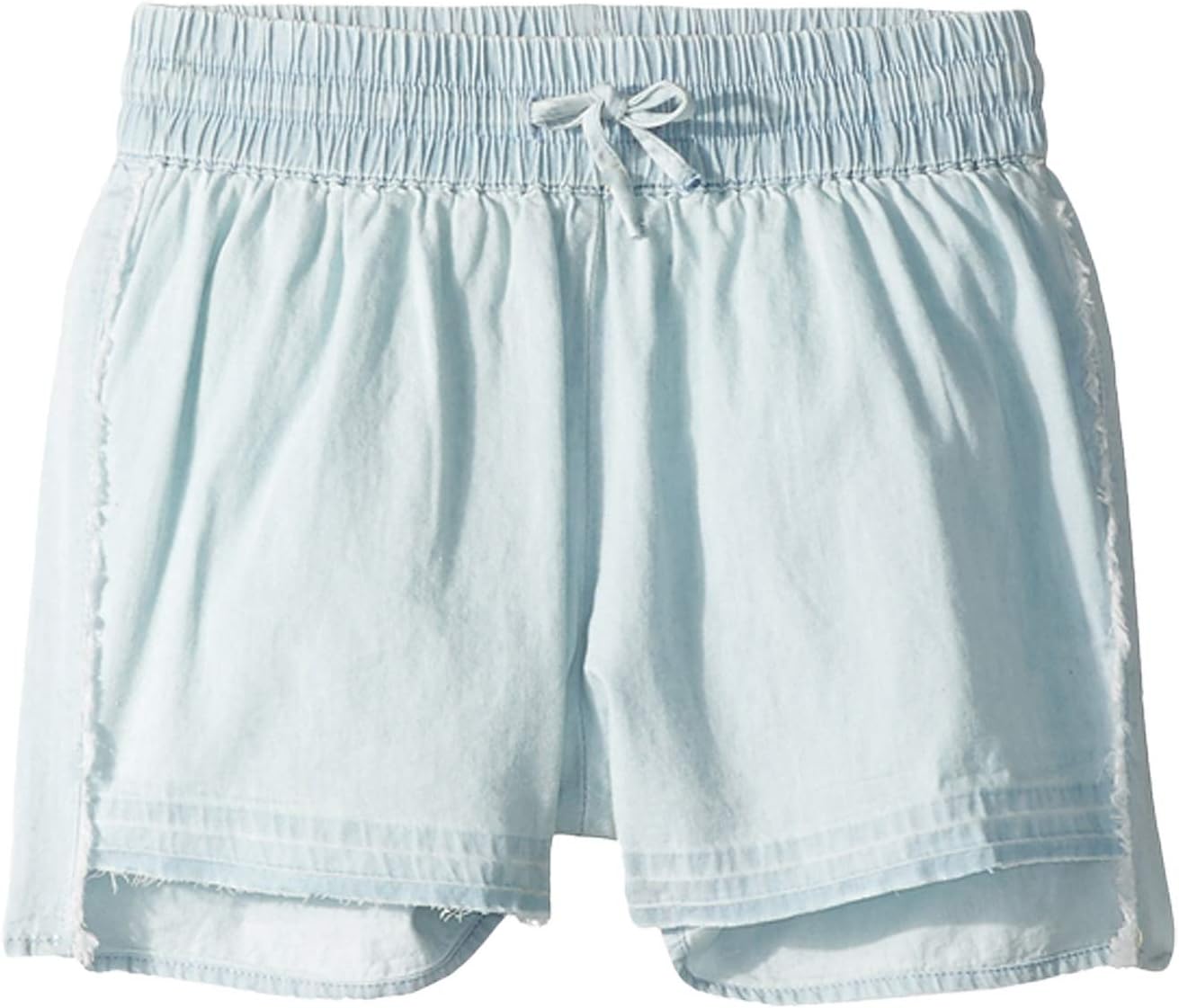Alice Chambray Shorts with Drawstring Closure in Bleach (Little Kids/Big Kids)