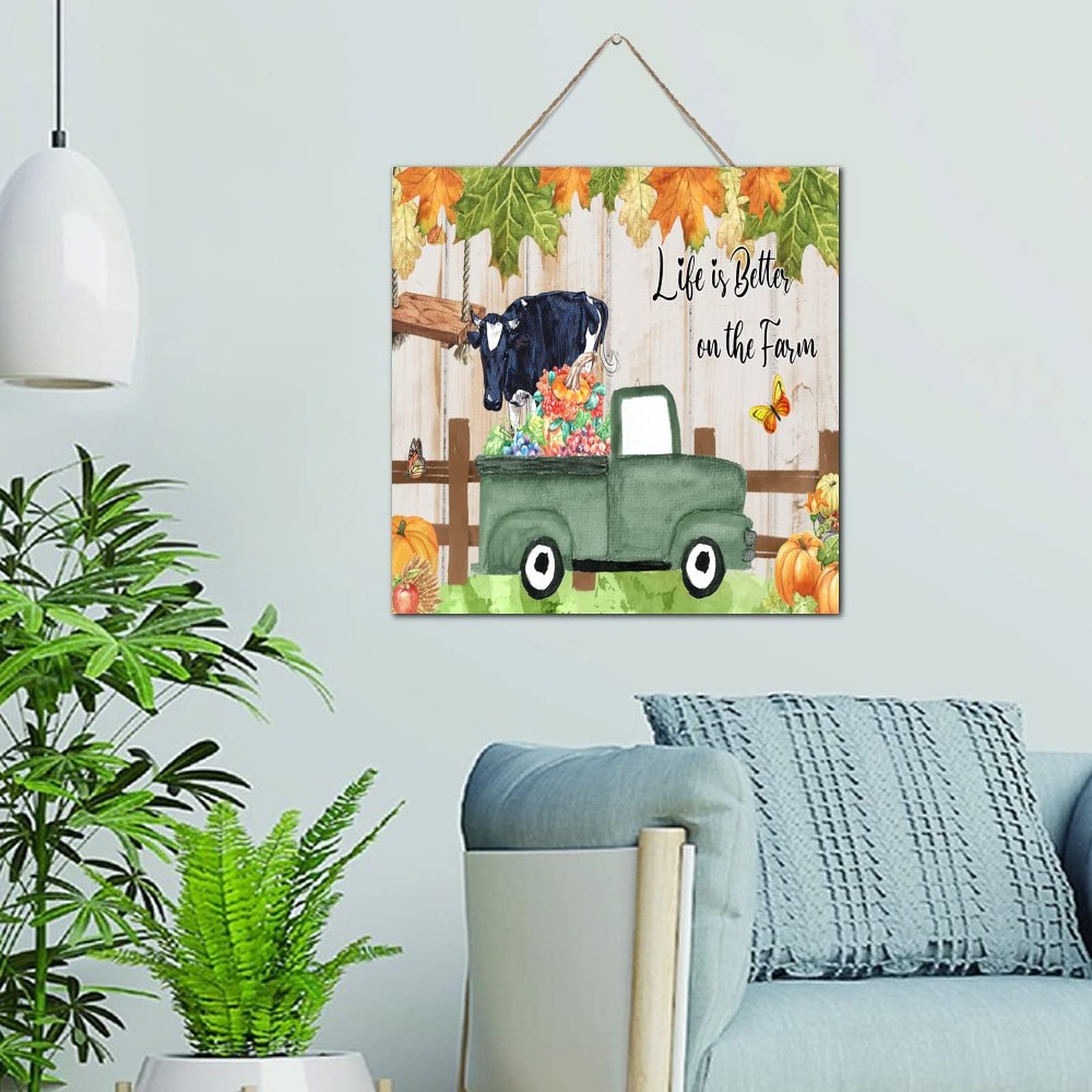 Décoration murale en bois : affichez l'amour de la vie à la ferme