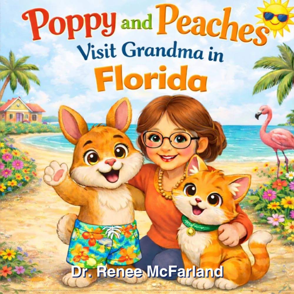Poppy and Peaches Visit Grandma In Florida