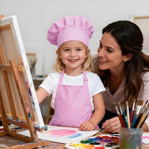 Miniatura 7 de Juego de delantal y gorro de chef Alipobo para niños