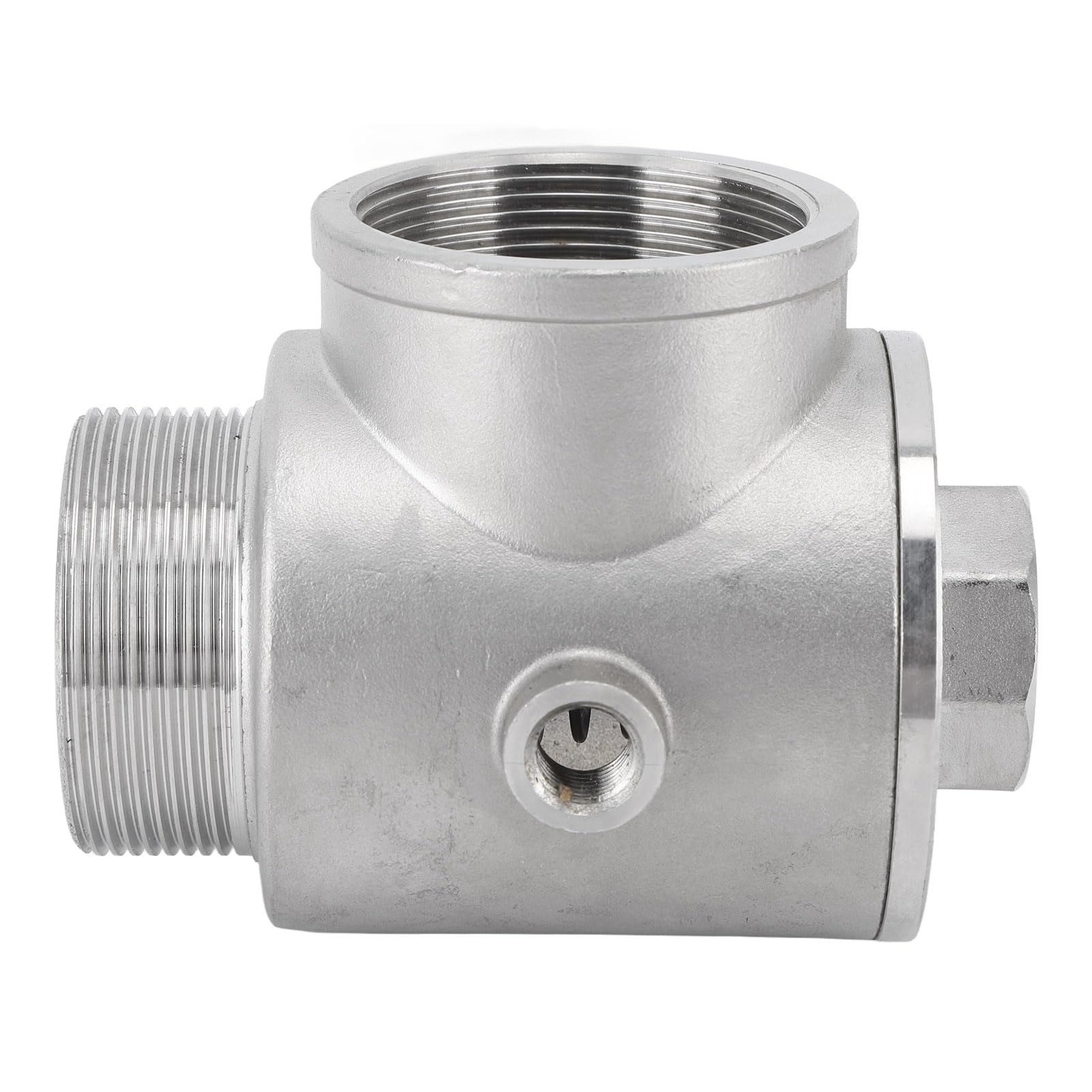 Válvula de retención de 16 MPa, válvula de retención de resorte para bomba de agua de 5 vías, válvula de control hidráulico de aleación de aluminio con roscas macho y hembra para