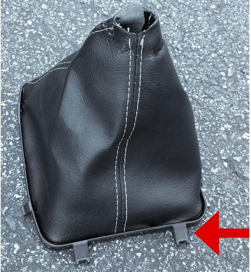 6-Speed Manual T56 Shifter Shift Boot Surround Bezel Trim Plastic for Pontiac for GTO 2004-2006 Center Floor Black LMP1318