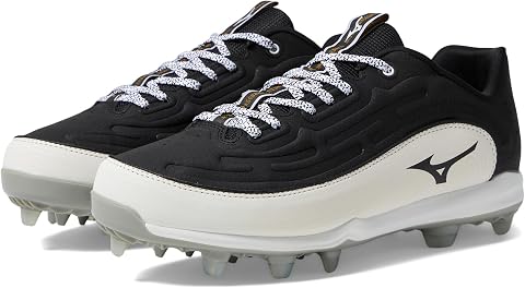 Мужские бутсы Mizuno Ambition 3 Low TPU Baseball Cleats, цвет: Чёрный