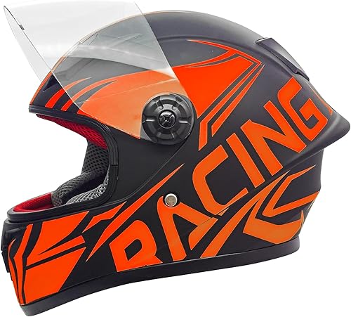 SanQing - Casco de motocicleta de cara completa para niños, motocross, bicicleta de tierra, ATV, BMX, kart, todoterreno, para 4 ruedas, niño, niña,