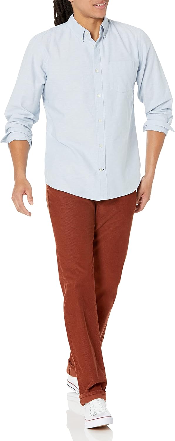 Gap Mens Long Sleeve Oxford Button Down Shirt - Image 4