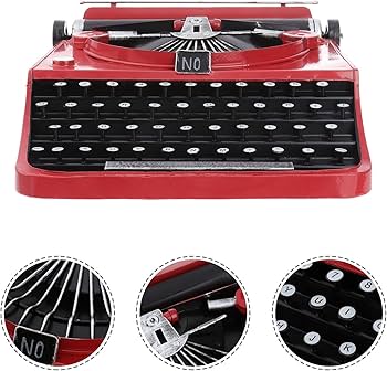 クラシック赤色タイプライター Amazon | Royal 79120q クラシックマニュアルタイプライター(レッド