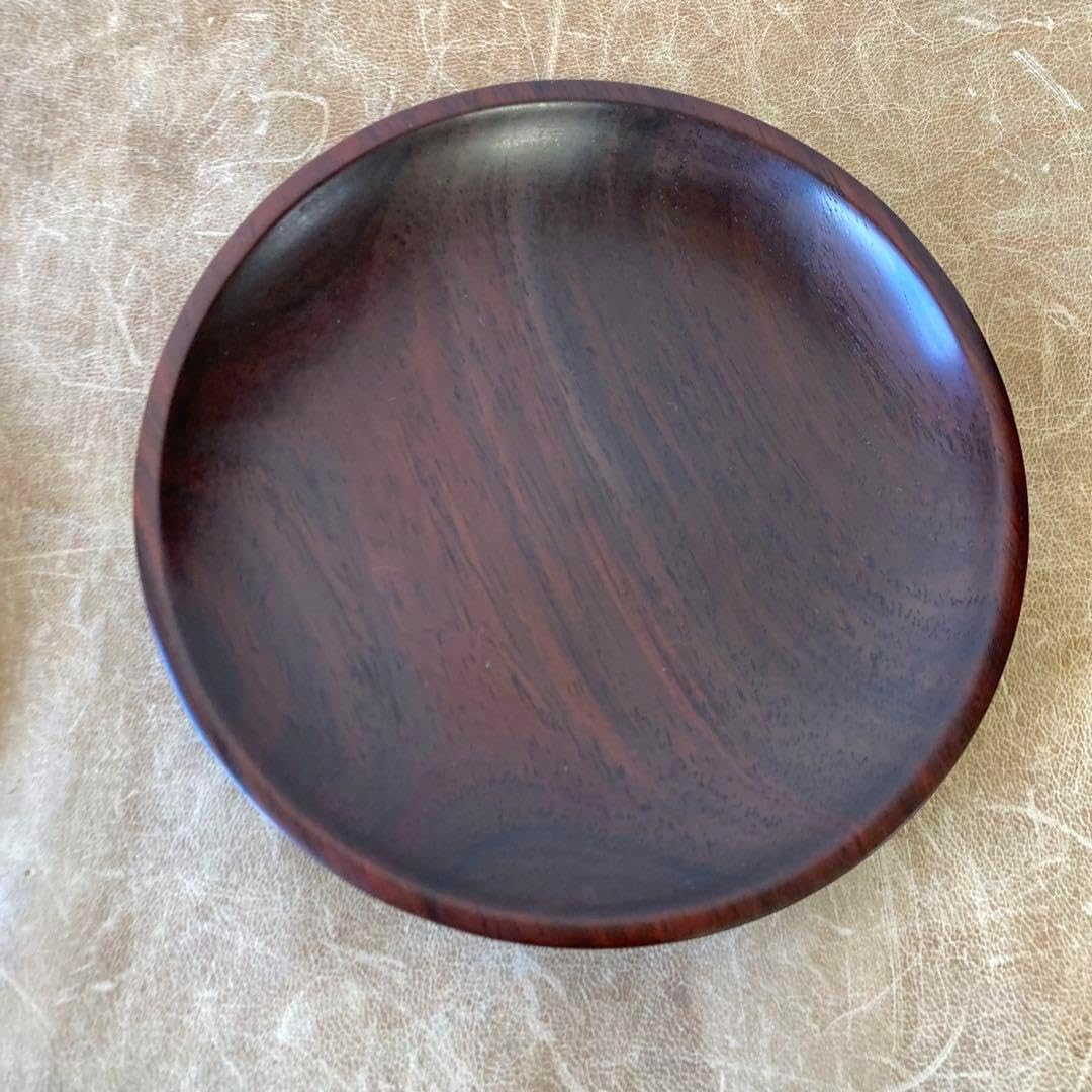 紫檀の銘々皿 5枚 紫檀銘々皿(5枚組) 荒木省山 |