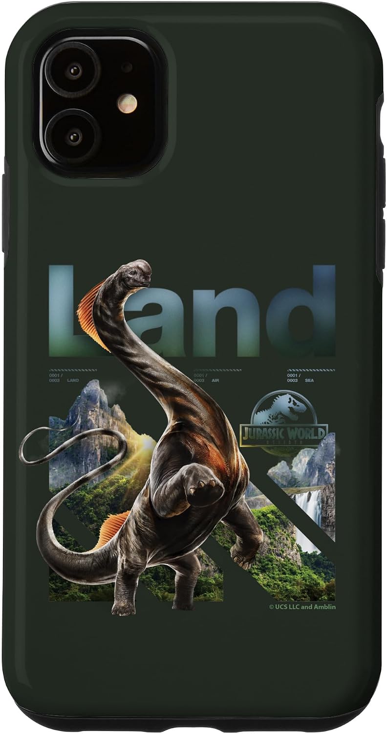 Jurassic World Rebirth Titanosaurus Land Dinosaur Case for iPhone 17