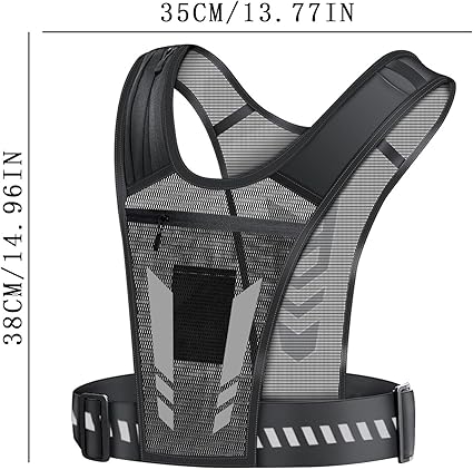 MUNSKT Chaleco Reflectante