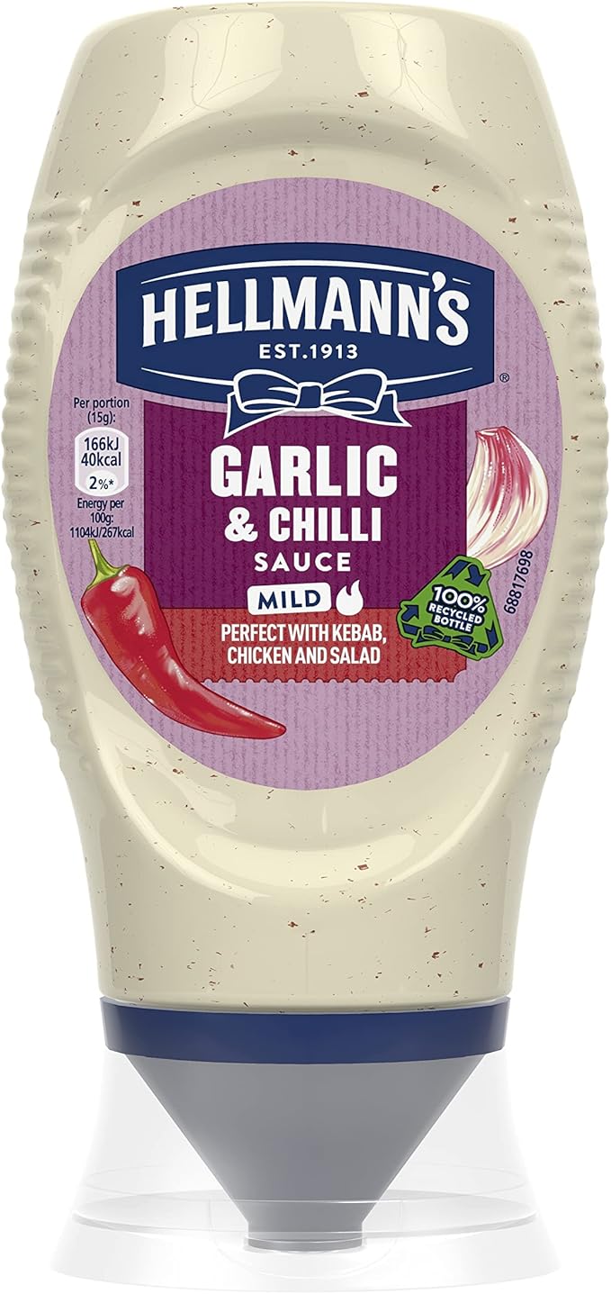 Hellmann's Garlic Chili Sauce, 250 ml Amazon.co.uk Grocery