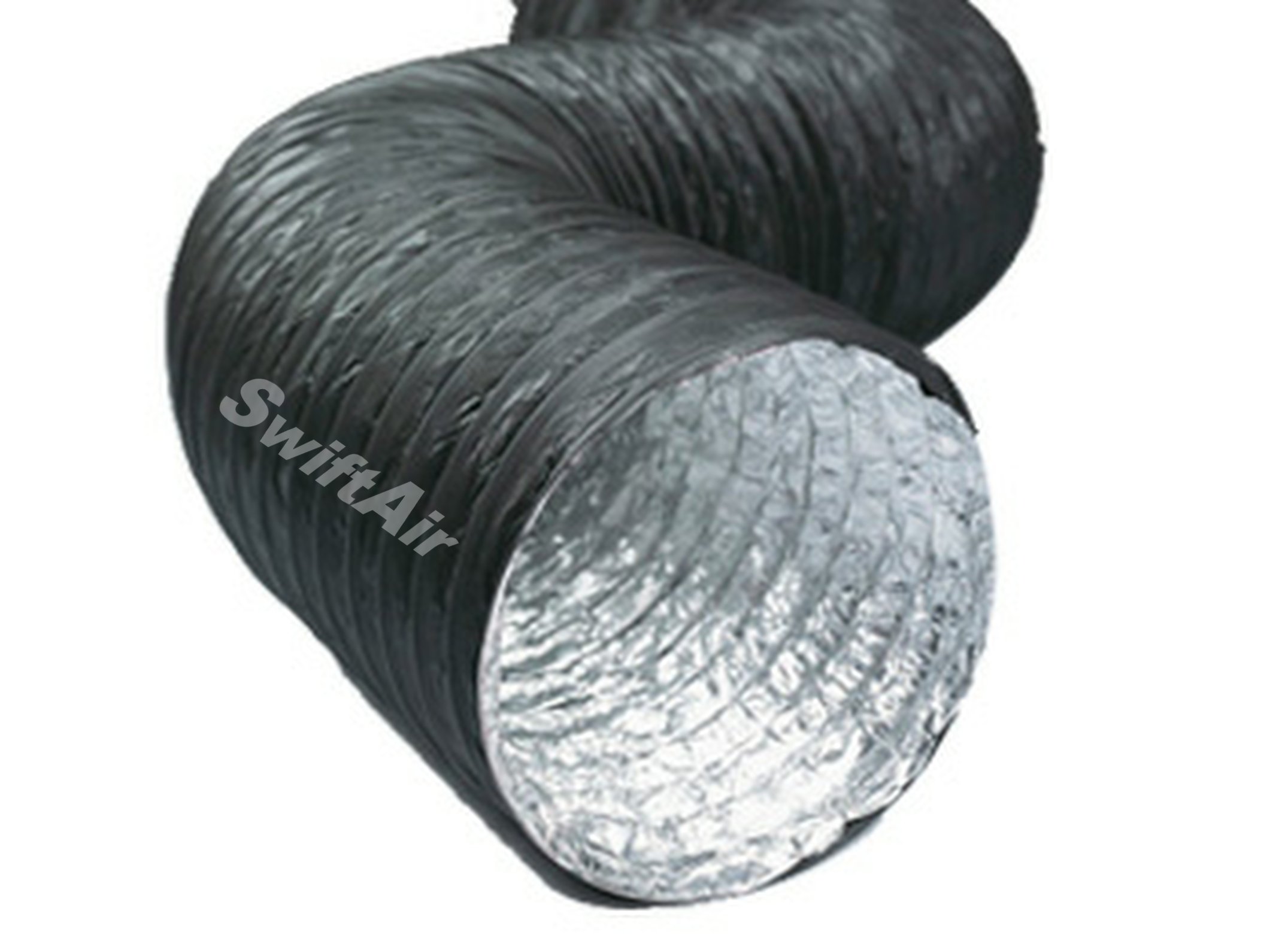 Swiftair 3 or 6m Combi Flexible Duct Hydroponic Ventilation Extractor Fan 4" 100mm, 5" 125mm, 6" 150mm, 8" 200mm, 10" 250mm, & 12" 315mm (8" 200mm x 6m)