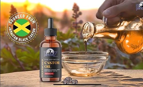 Miniatura 3 de Aceite de ricino (4 onzas), orgánico certificado por USDA, 100% puro, prensado en frío, sin hexano, estimula el crecimiento de pestañas, cejas,