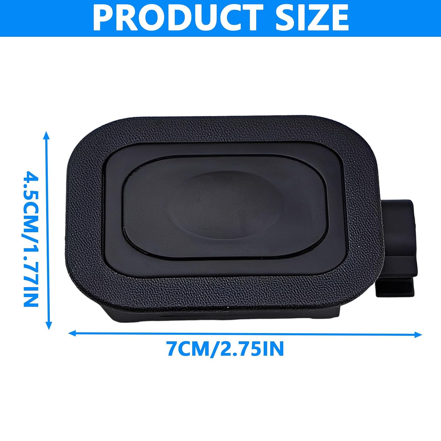 Rear Cargo Bed Lamp Light Switch with Removable Bezel Compatible with Ford F150 2015-2023 Super Duty F250 F350 2017-2023 F450 F550 2017-2022 Replacment Part Number FL3Z-9C888-B SW7733