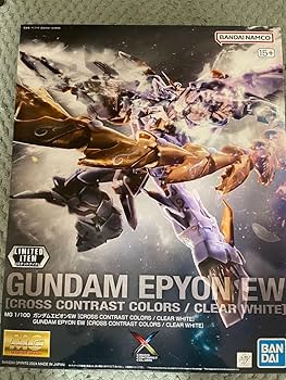 ガンプラ ガンダムエピオンew クロスコントラストカラーズ クリアホワイト MG MG ガンダムエピオンEW [クロスコントラストカラー/クリア