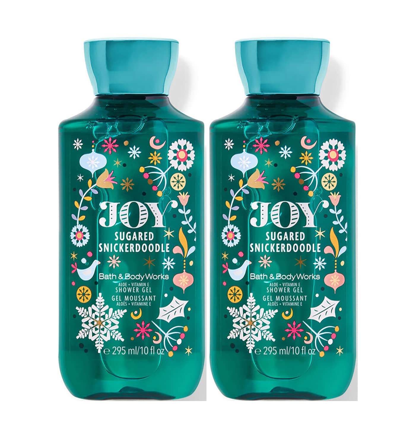 Bath & Body Works and Sugared Snickerdoodle Shower Gel Gift Sets 10 Oz 2 Pack (Sugared Snickerdoodle)