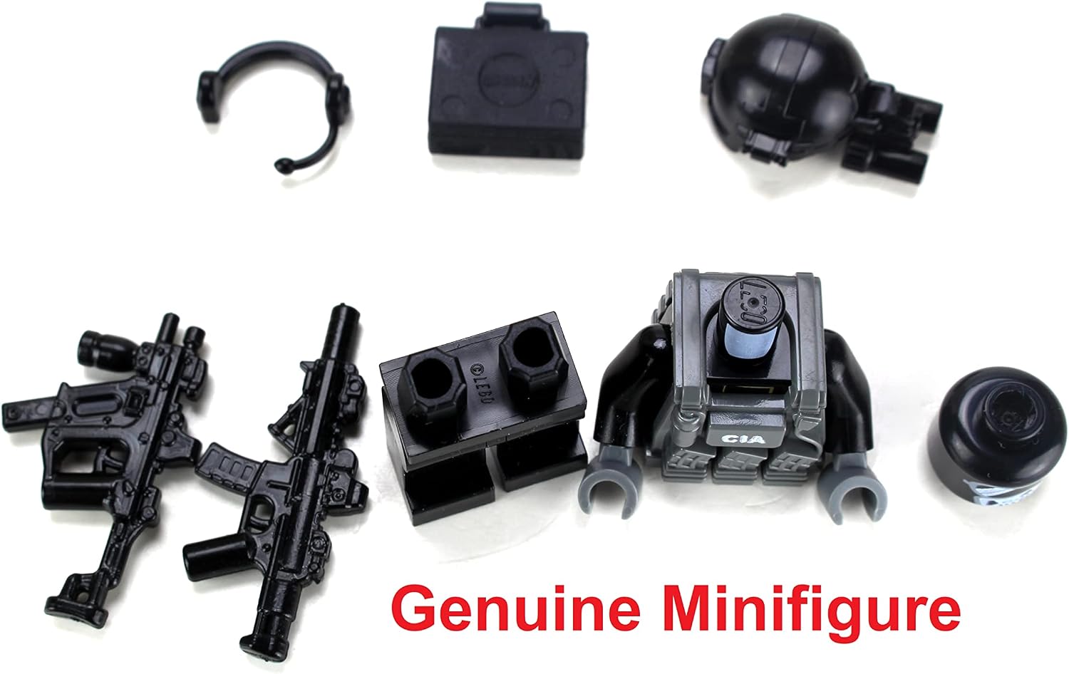 Battle Brick CIA Ghost SAD/SOG Commando Custom Minifigure