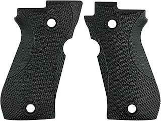 Beretta 84 and 81 Thin Checkered G10 Grips - LOK Grips