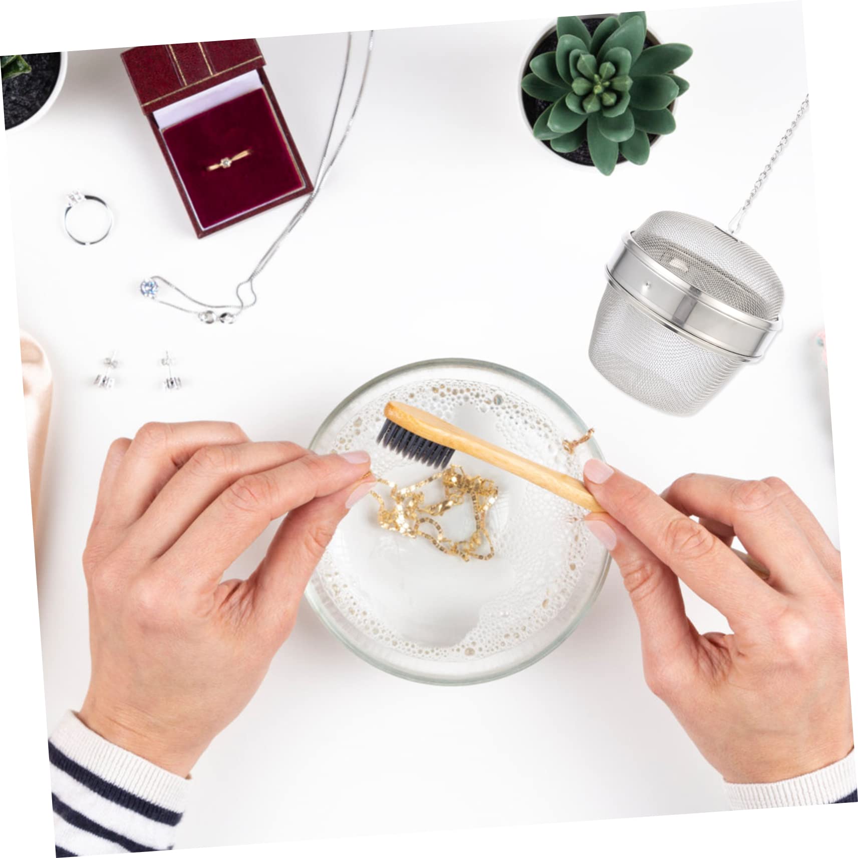 Ciieeo 3 Ensembles - Outil Infuseur À Thé Pour Bijoux 2 Pièces X 3
