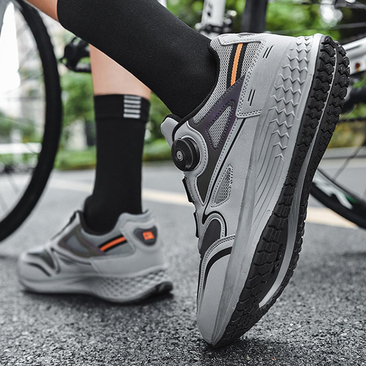 Scarpe da Ciclismo Uomo Donna, Scarpe da Mountain Bike | Scarpe da Equitazione MTB Compatibile con Shimano SPD 2-Bolts Pedals per Interni ed Esterni