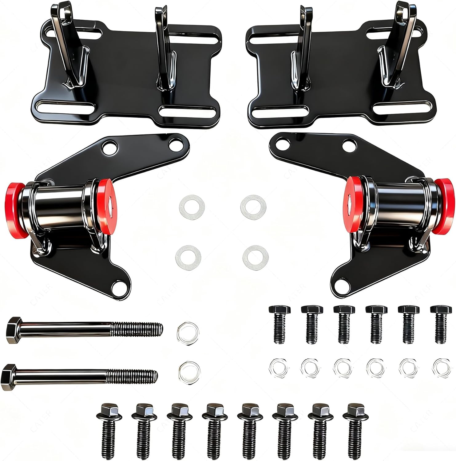 LS Engine Swap Mount Adapter Kit with Hardware Compatible with Oldsmobile Cutlass Supreme Chevrolet Monte Carlo Buick Regal Pontiac Grand Prix 1978-1988 LS1 LS2 LS3 LS6