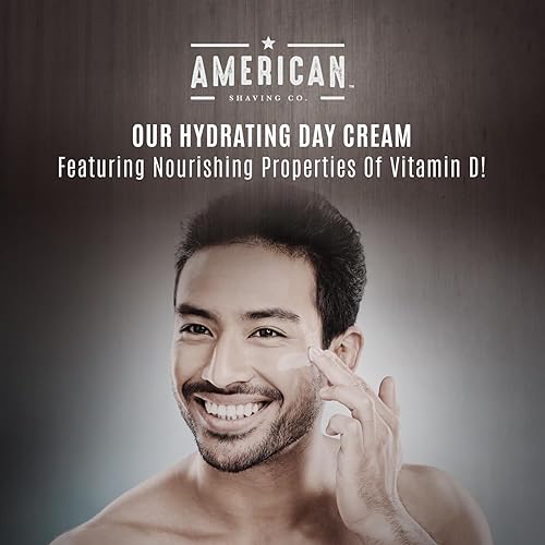 Miniatura 4 de Crema hidratante de día con vitamina D para hombres, botella de 4 onzas, fabricada en Estados Unidos, absorción rápida, ingredientes potentes de