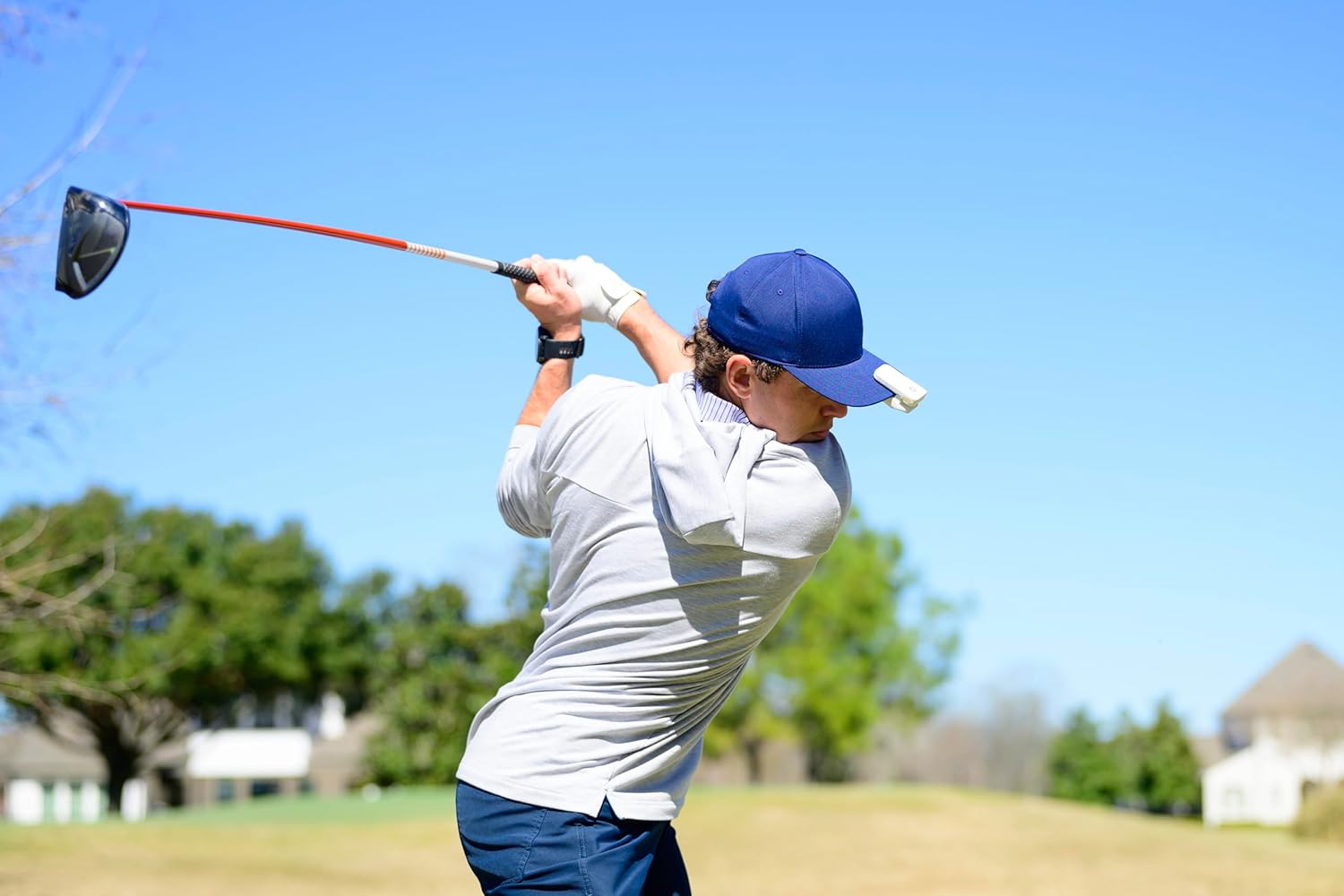 Lil Breezy Clip-On Fan – Mini Personal Portable Fan with 8 MPH Airflow, 6H Runtime | Face Cooling for Golf, Outdoor Sports, Travel | Silent & Rechargeable | Hat & Shirt Clip Design - Black