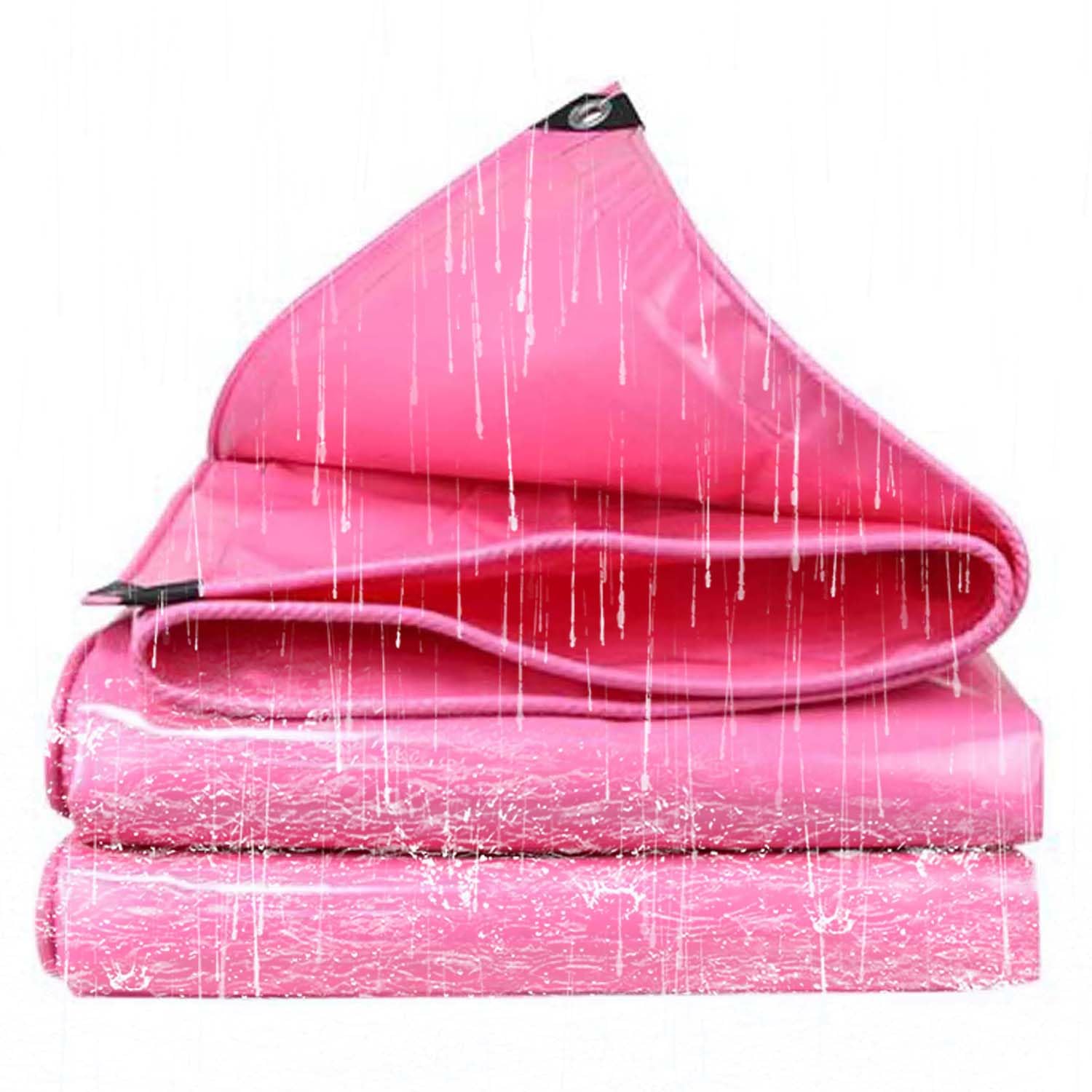 Ffsaacol Tarps Heavy Duty Waterproof, Large Tarps With Grommets And Reinforced Edges, Tarpaulin Cover Outdoor Multipurpose, for Roof, Patio, Camping, Boat, Pool 4, 10x16ft/3x4.9m
