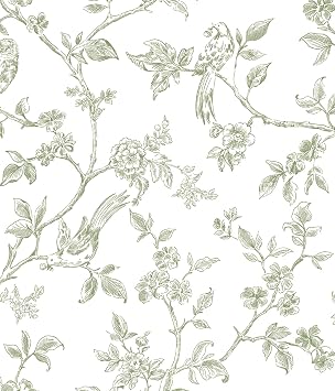 Orainege Vintage Floral Wallpaper Peel and Stick Wallpaper