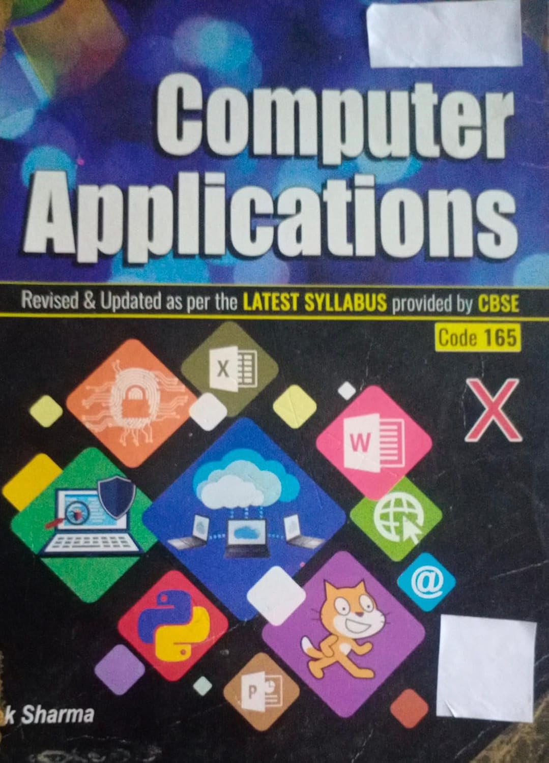 Computer Applications Class 10 By Vivek Sharma (Second Hand & Used Book ...