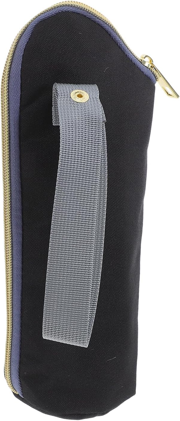 Portable Thermal Insulation Bottle Bag with Zippered Closure for Lightweight Stroller Hanging Bottle Warmer Cover for Nursing Moms