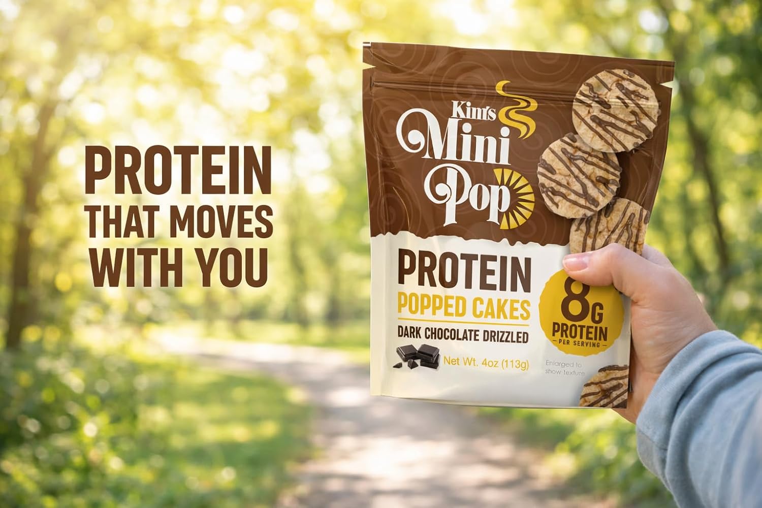 Protein Mini Popped Cakes - 6 Pack (Variety & Flavors) (Variety Pack)