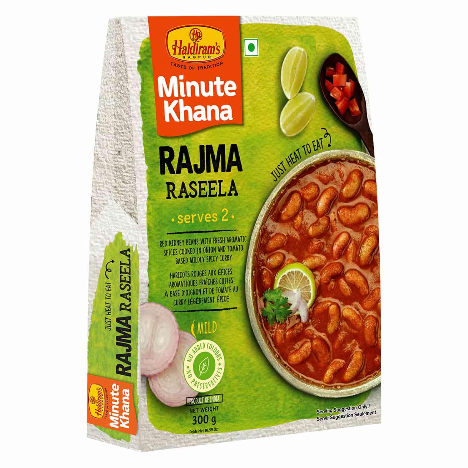 Haldiram's Ready to Eat Product | Convenient & Tasty Indian Snacks | Instant Meals & Delights | Perfect for Busy Lifestyles, Travel & Gifting (Rajma Raseela 300Gm Pack Of 2)-image-17