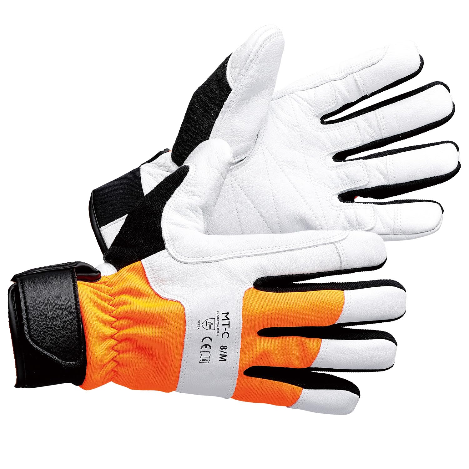 Amazon | [ミドリ安全] 防護手袋 チェーンソー 作業用 やぎ革 MTC S 1