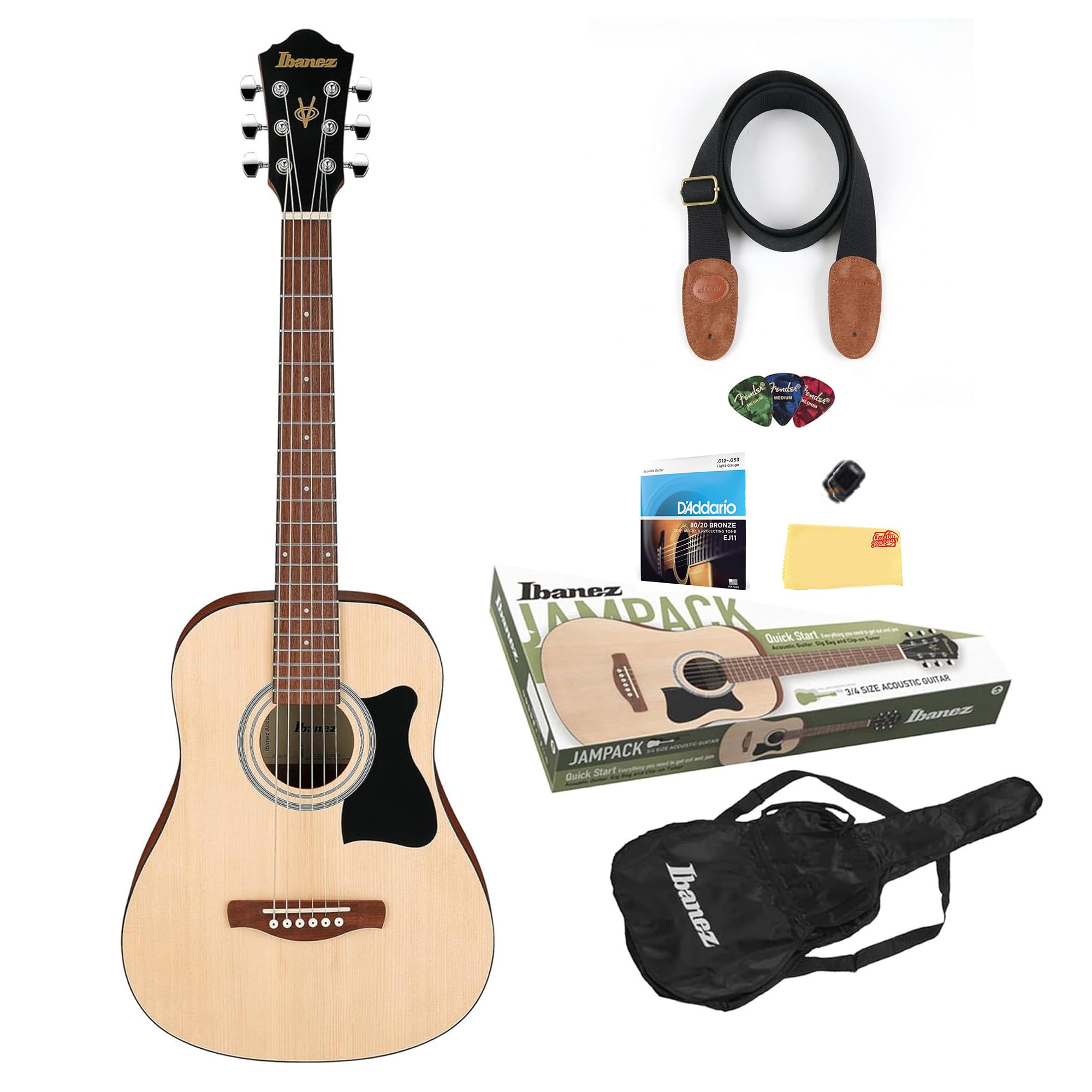 HAVeFUN GARAGE PRODUCTS ina 3点 セット Amazon.com: Ibanez IJV30 JamPack 3/4-Size Mini Dreadnought