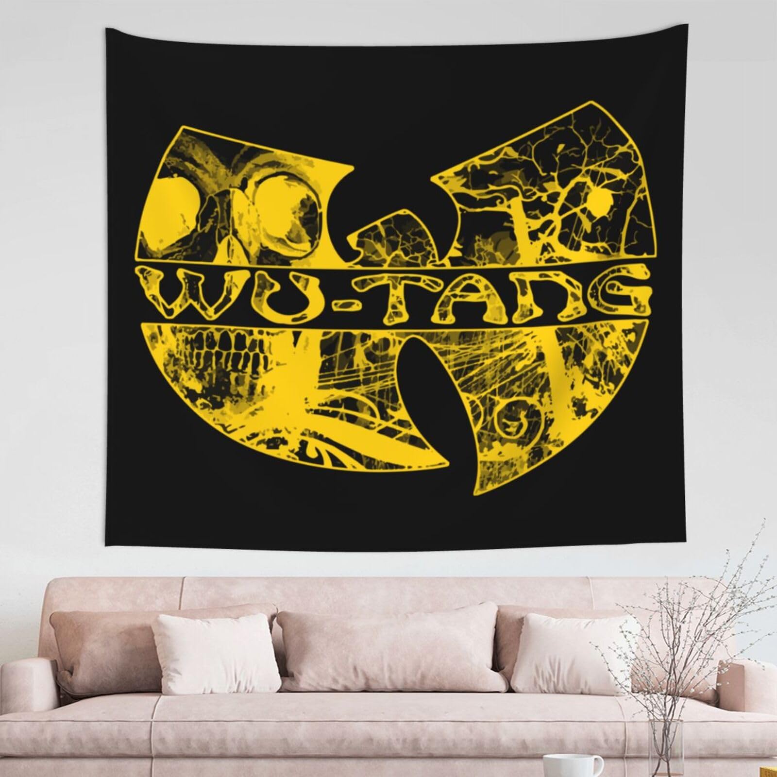 Wu-Tang Clan ウォールラグ 壁掛け Amazon.co.jp: タペストリー 壁掛け布 ウータンクラン Wu Tang Clan 布
